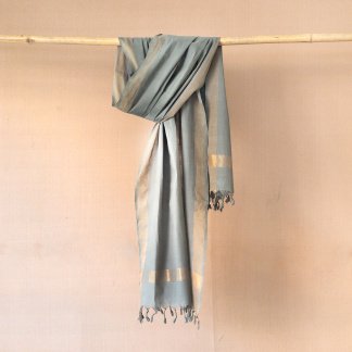 Zari border dupatta 07