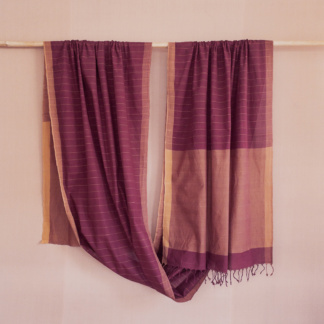 Weft stripes saree 139