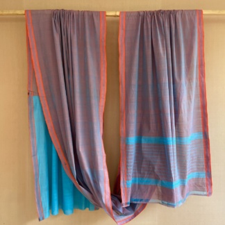 Amani zari border saree