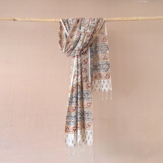 Kalamkari dupatta 19