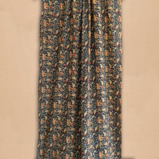 Hand block printed kalamkari yardage 31