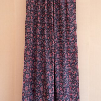 Hand block printed kalamkari yardage 32