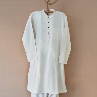 Kora self stripes long kurta 108
