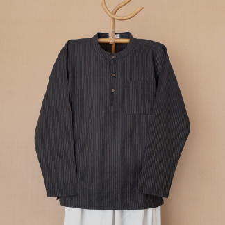 Zari Stripes Short Kurta 174