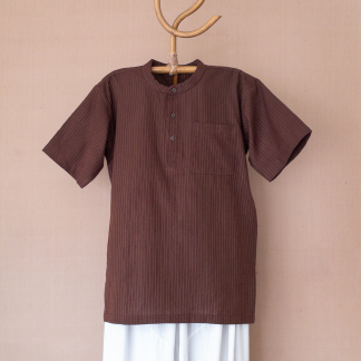 Zari Stripes Short Kurta 177