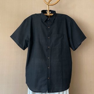 Black half sleeves shirt 24