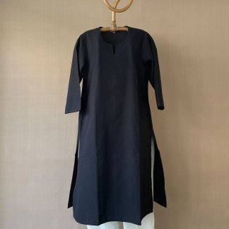 Black long kurta 03