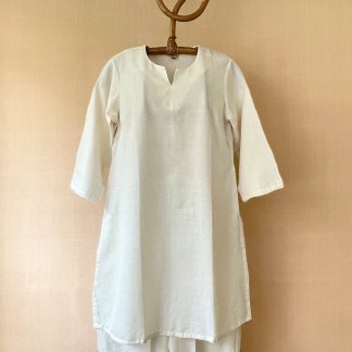 Kora twill short kurta 107