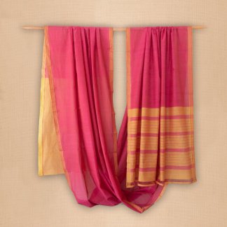 Small circle thread border saree 84