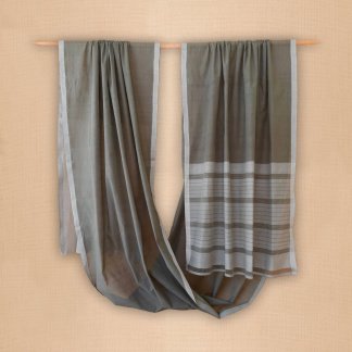 Small circle thread border saree 85