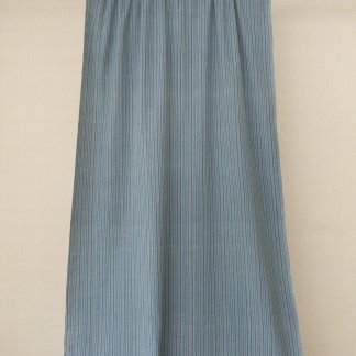 Natural dyed medium weight stripe yardage 01