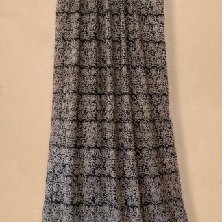 Hand block printed kalamkari yardage 22