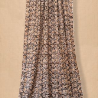 Hand block printed kalamkari yardage 23