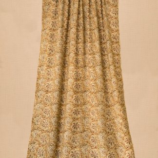 Hand block printed kalamkari yardage 25