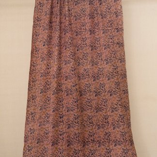 Hand block printed kalamkari yardage 11