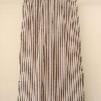 Natural dyed mangalagiri stripe yardage 01