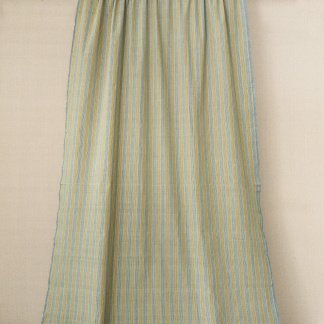 Natural dyed mangalagiri stripe yardage 03