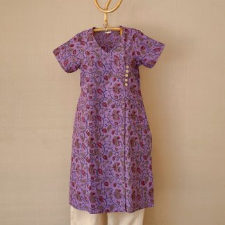 Kalamkari long kurta 268