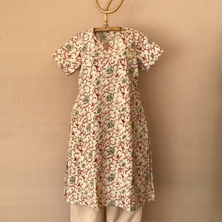 Kalamkari long kurta 271