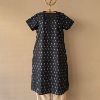 Hand block printed kurta 302