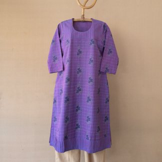 Hand Block Printed Long Kurta 253