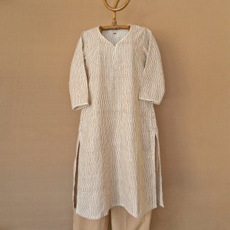 Hand block Printed Long Kurta 286