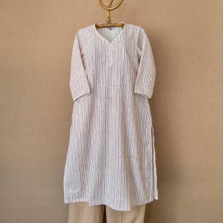 Hand block Printed Long Kurta 287