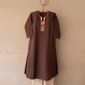 Hand Embroidered Long Kurta 320