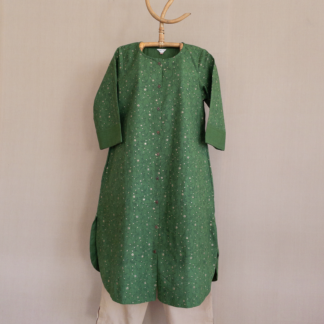 Hand Block Printed Long Kurta 340