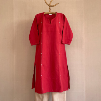 Hand Embroidered Long Kurta 355