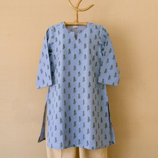 Hand Block Printed Short Kurta 225