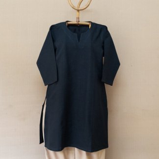 Black Short Kurta 226