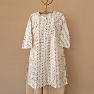 Hand Block Printed Short Kurta 285