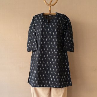 Hand block printed kurta 306