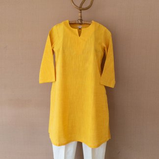 Textured short kurta 179